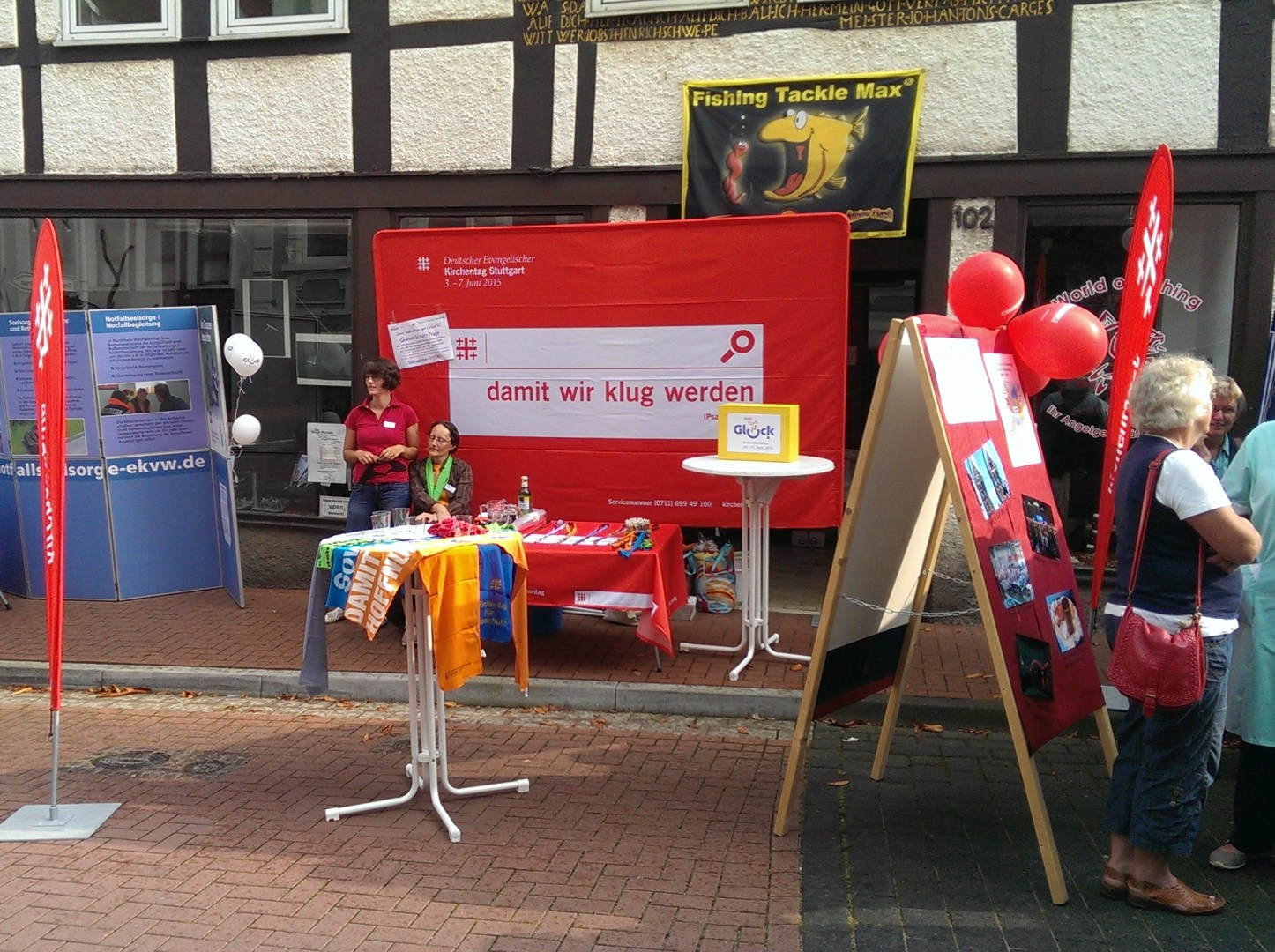 2014-09-20_Stand_Kirchentag_beim Kirchenkreisfest