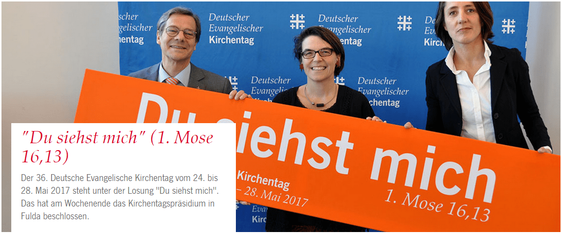 Screenshot von der offiziellen Seite des DEKT