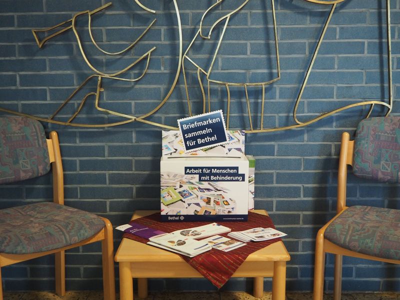 Briefmarkenbox in Holtrup